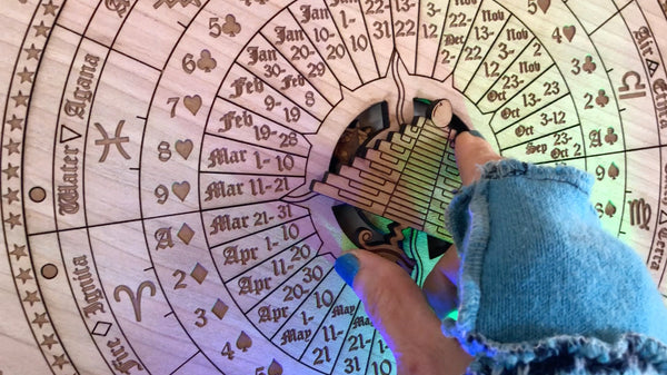 36 Gates Astrological Clock - Timepiece for the New World