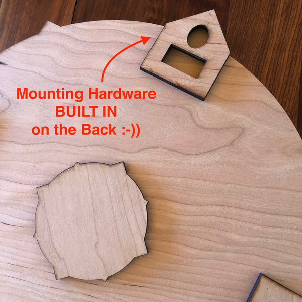 36 Gates Astrological Clock - Timepiece for the New World