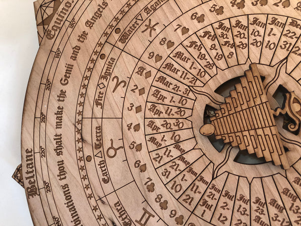 36 Gates Astrological Clock - Timepiece for the New World