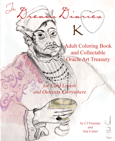 Adult Oracle Coloring Book, "The Dream Diaries"