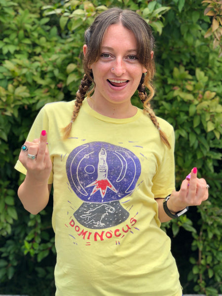 "Dominocus" Crystal Ball Unisex T-Shirt