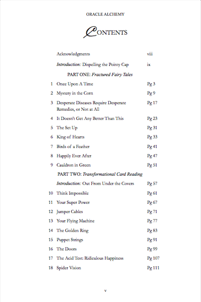 PDF EBOOK - "Oracle Alchemy, The Art of Transformation in Life and Card Reading"