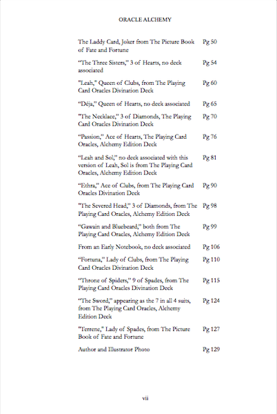 PDF EBOOK - "Oracle Alchemy, The Art of Transformation in Life and Card Reading"