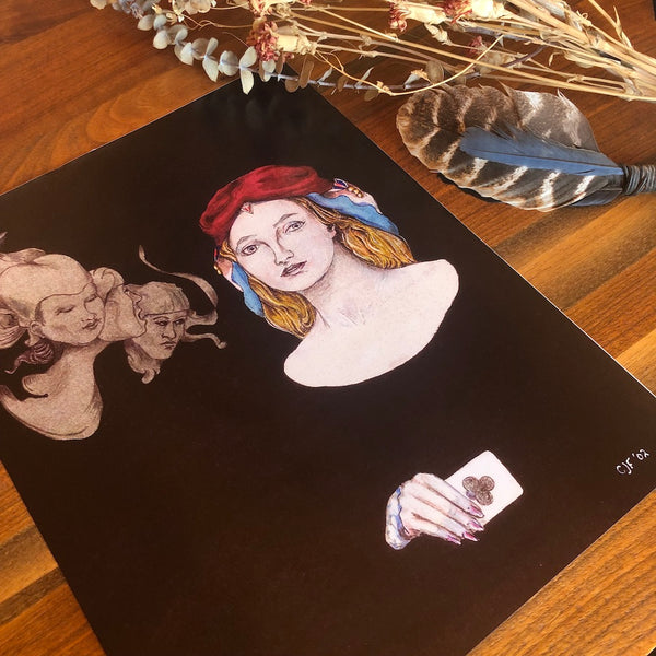 "The Reader" Fine Art Print