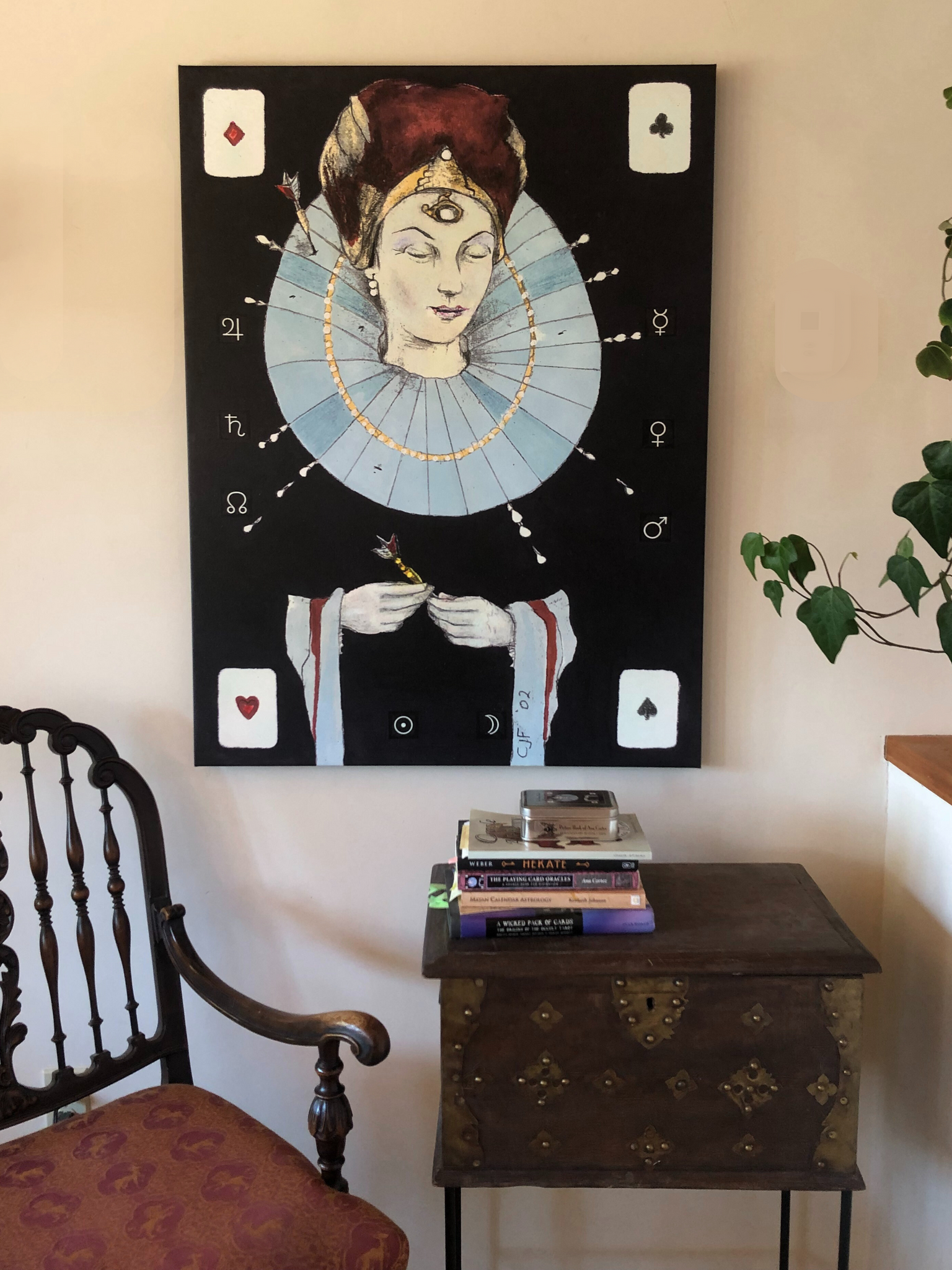 "Madame Oracle" Gallery Wrapped Canvas Print