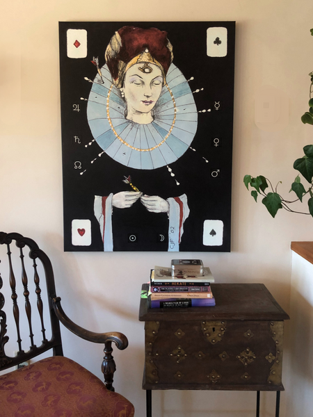 "Madame Oracle" Gallery Wrapped Canvas Print