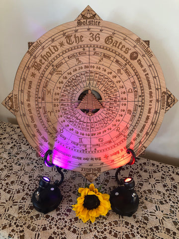 Astrology Clock by Ana Cortez