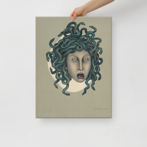 Medusa Canvas Print - 18x24"