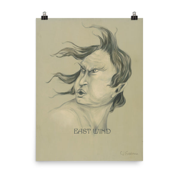 Poster: "East Wind" Full Scale Replica