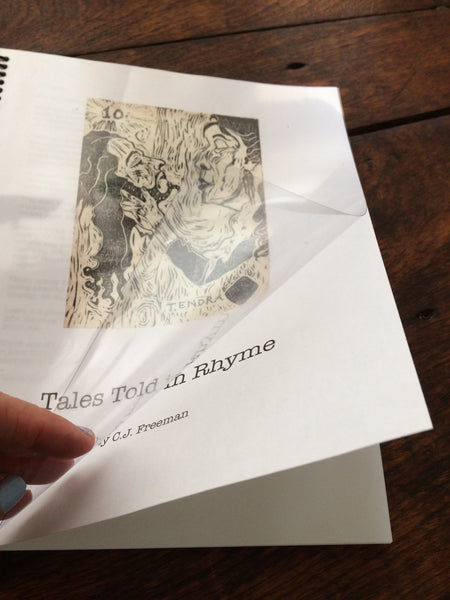 "Tales Told in Rhyme" by CJ Freeman - Spiral Bound Paperback Book PLUS PDF eBook